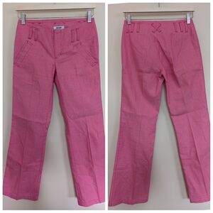 Moschino y2k pink low rise pants 6